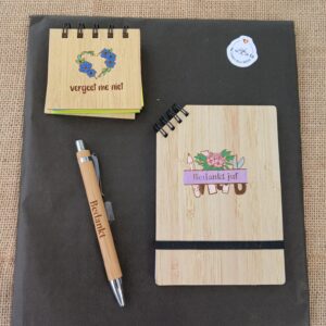 Notitie / memoboekje met of zonder pen